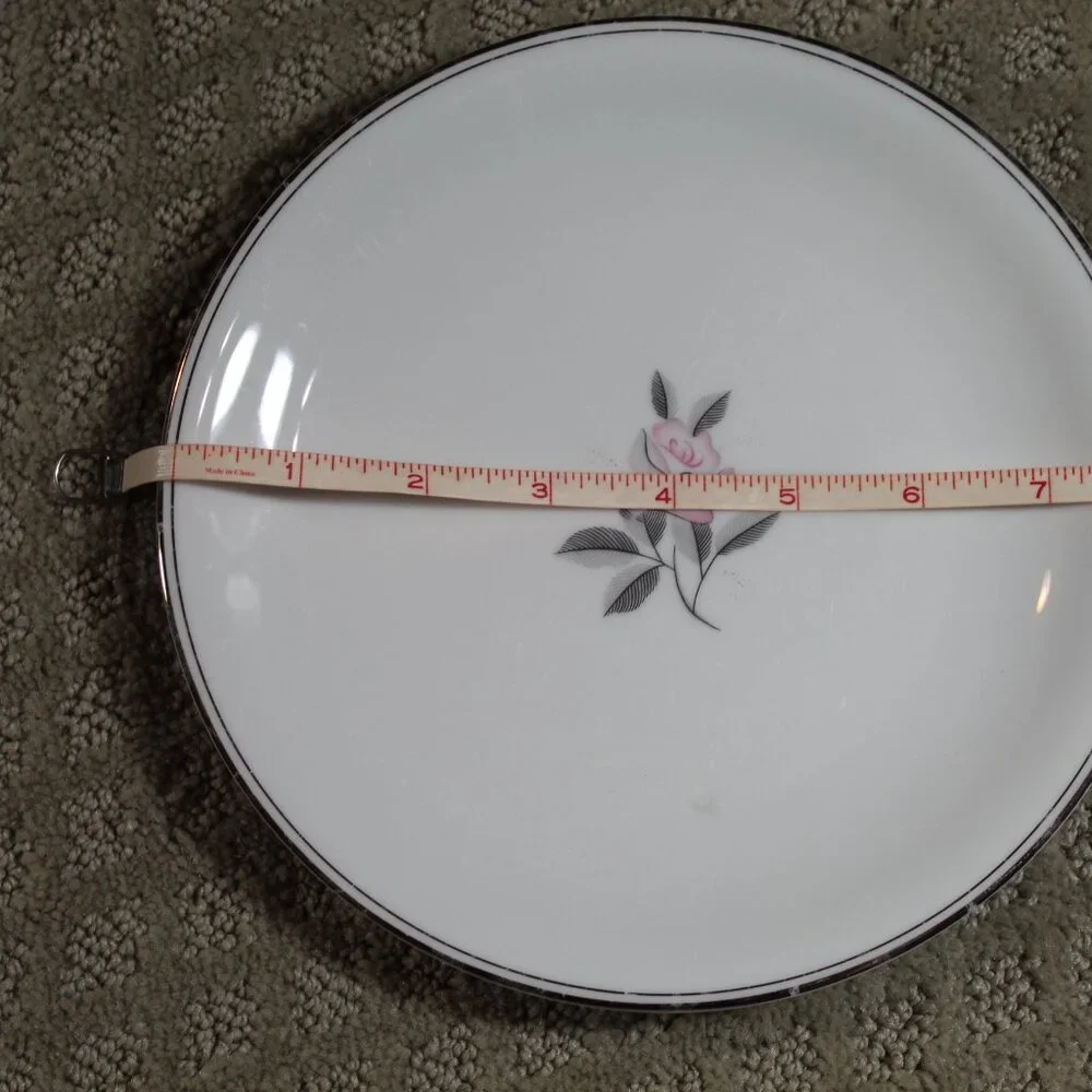 Set of 3 Noritake China ROSALES 5790 1 Dinner Plate 10 3/8